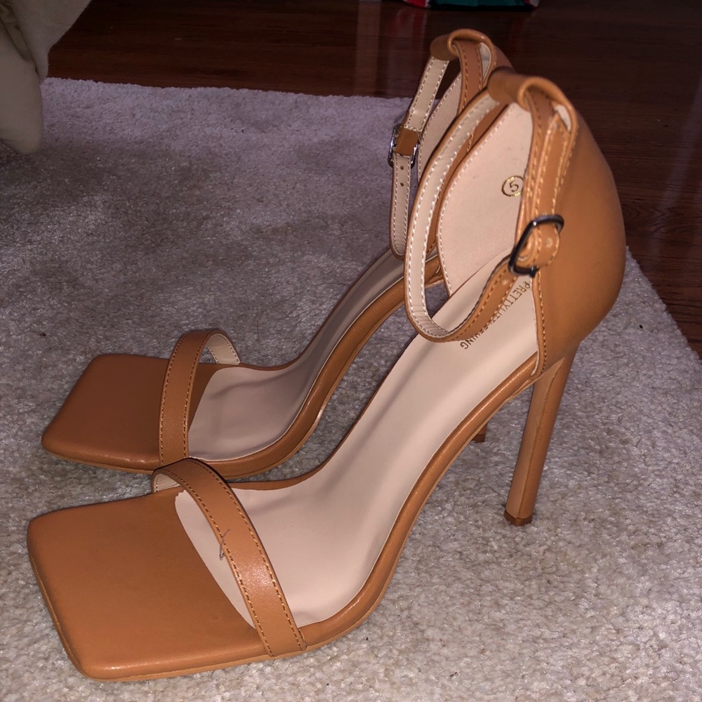 PLT Brow Strappy Heels
